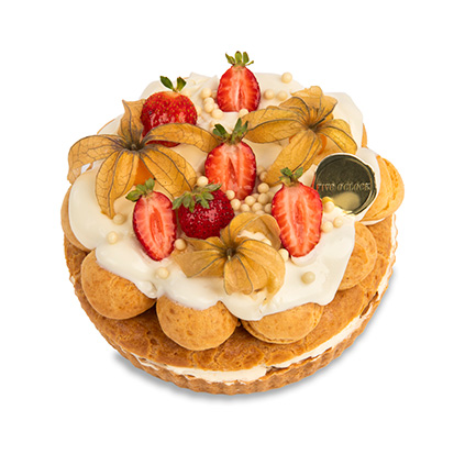 Muzlu Profiterollü Tart Pasta